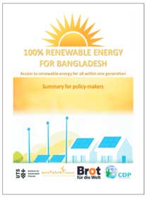 100% Renewable Energy For Bangladesh - Summary for policy makers